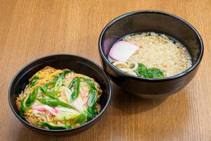 きぬがさ丼 ミニうどん付き(温・冷)