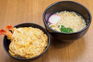 天とじ丼 ミニうどん付き(温・冷)