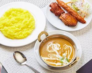 カレーライスバーベキュー弁当 Curry Rice Barbecue Bento Box