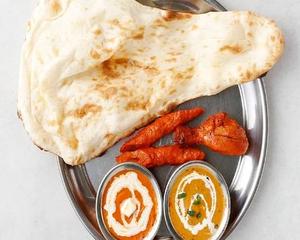 【大人気】ダブルカレー＆チキンセット/Curry Set C