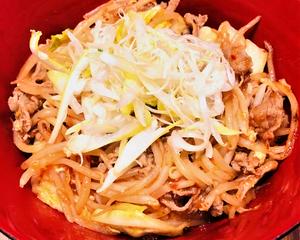 豚キムチ丼
