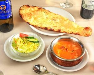 ティッカマサラカレーとチーズナンセット Tikka Masala Curry ＆ Cheese Naan Set
