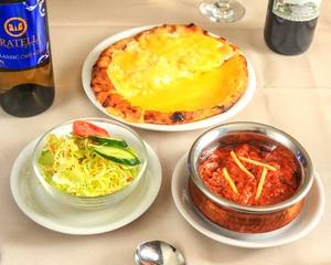 チキンコルマカレーとナンセット Chicken Korma ＆ Naan Set