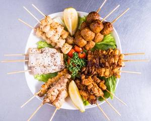 焼鳥18本パック(約3人前) Yakitori 18 Pack (For 3)
