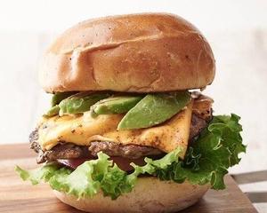 アボカドチーズバーガー