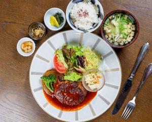 特製ハンバーグセット Special Hamburg Steak Set