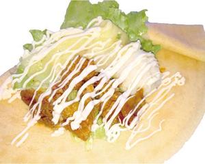 おうめ豚の焼肉マッシュポテトチーズ