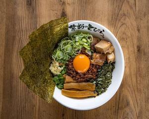 圧巻の全部のせ台湾まぜそば  Taiwanese Mazesoba Noodles with All Toppings