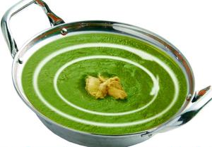 ほうれん草チキンカレーChicken Saagwara