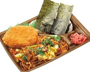 本家かまどや 焼きそばのり弁当