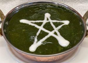 ほうれん草チキンカレー