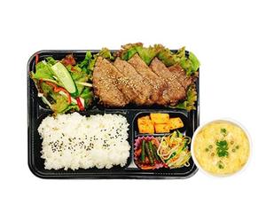 牛カルビ定食  Beef rib set meal