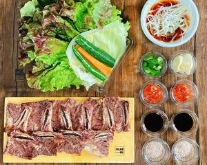 LAカルビ焼きセット  Grilled LA ribs