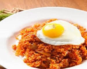 キムチチャーハン Kimchi fried rice