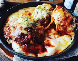 フィットチーネハンバーググラタン casserole / gratin de fettuccine hamburger