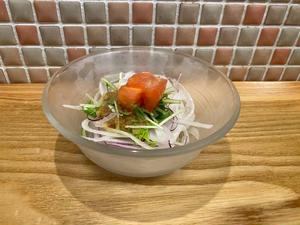 日替わりドレッシングのサラダ