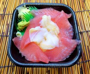 丼丸 まぐろつぶ貝丼