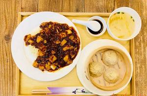 麻婆豆腐干挑麺セット