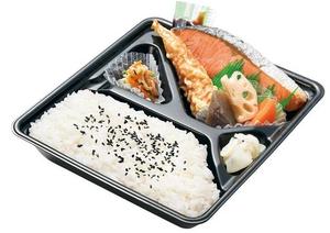 シャケ弁当