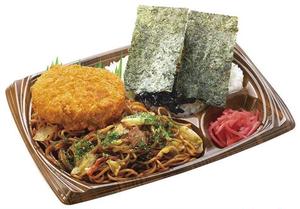 焼きそばのり弁当