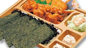 のり・カラ弁当