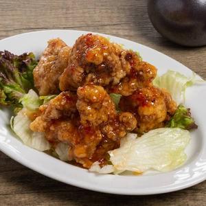 甘辛チリソースからあげ丼 【【4個⇒5個】 1個増量無料！