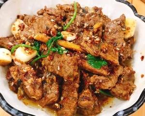 孜然羊肉 ラム肉のクミン炒め Cumin Stir-Fried Lamb
