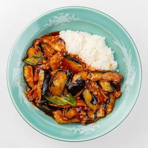 麻婆茄子飯
