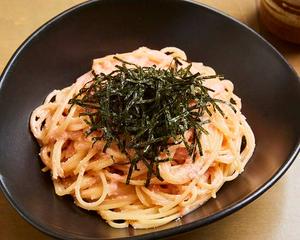 しゃぶ八名物最高級激辛明太子パスタ Shabu Hachi's Special Super Spicy Cod Roe Pasta
