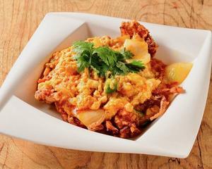 プーニムパッポンカリー(ソフトシェルクラブのカレー炒め)