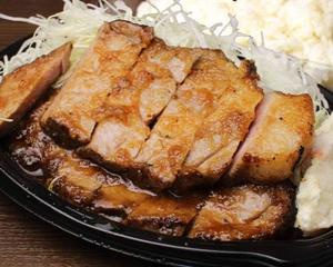 豚ショウガ焼き定食 肉2枚