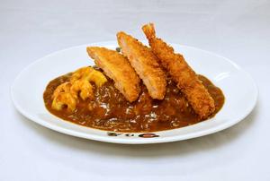 絢爛豪華！エビ尽くしカレー