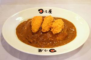 広島産大粒カキフライカレー