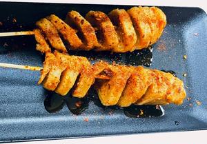 旨辛揚げグルテンイン(香辣面筋)2本