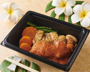 【岩手県産の鶏肉】チキンステーキ(200g)-ライス付き