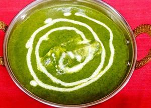 バラクバニールカレー Palak Paneer Curry