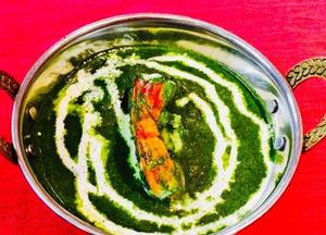 エビとほうれん草カレー Shrimp ＆ Spinach Curry