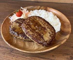 ダブルバーグライス Double Hamburg steak ＆ rice