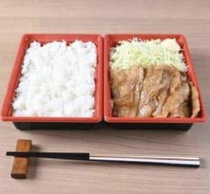 豚バラ生姜焼き弁当