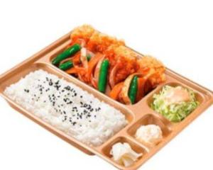 本家かまどや 鶏の甘酢あんかけ弁当