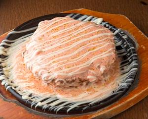博多めんたいクリーム焼き Hakata Spicy Cod's Roe and Cream Okonomiyaki
