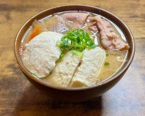 ぽかぽか豆腐豚汁Tofu Pork miso soup