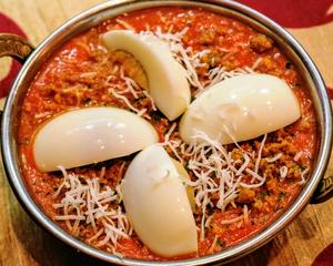 エッグキーママサラカレー/Egg Keema Masala