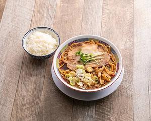 サバ醤油そば+白ごはん