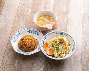 サバ濃厚鶏つけ麺+半やきめし