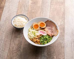 サバまぜそば+白ごはん