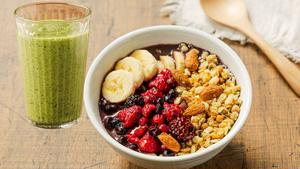 Acai bowl set 【果物たっぷり】アサイーボウルセット