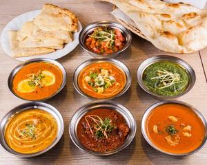 お好みナン＆お好みカレー(シーフード) Choice of Naan ＆ Curry (Seafood)
