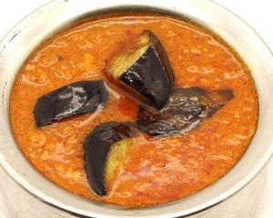 揚げナスのキーマカリー/Eggplant Keema Curry