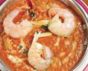 キーマ海老カレー/Keema and Shrimp Curry